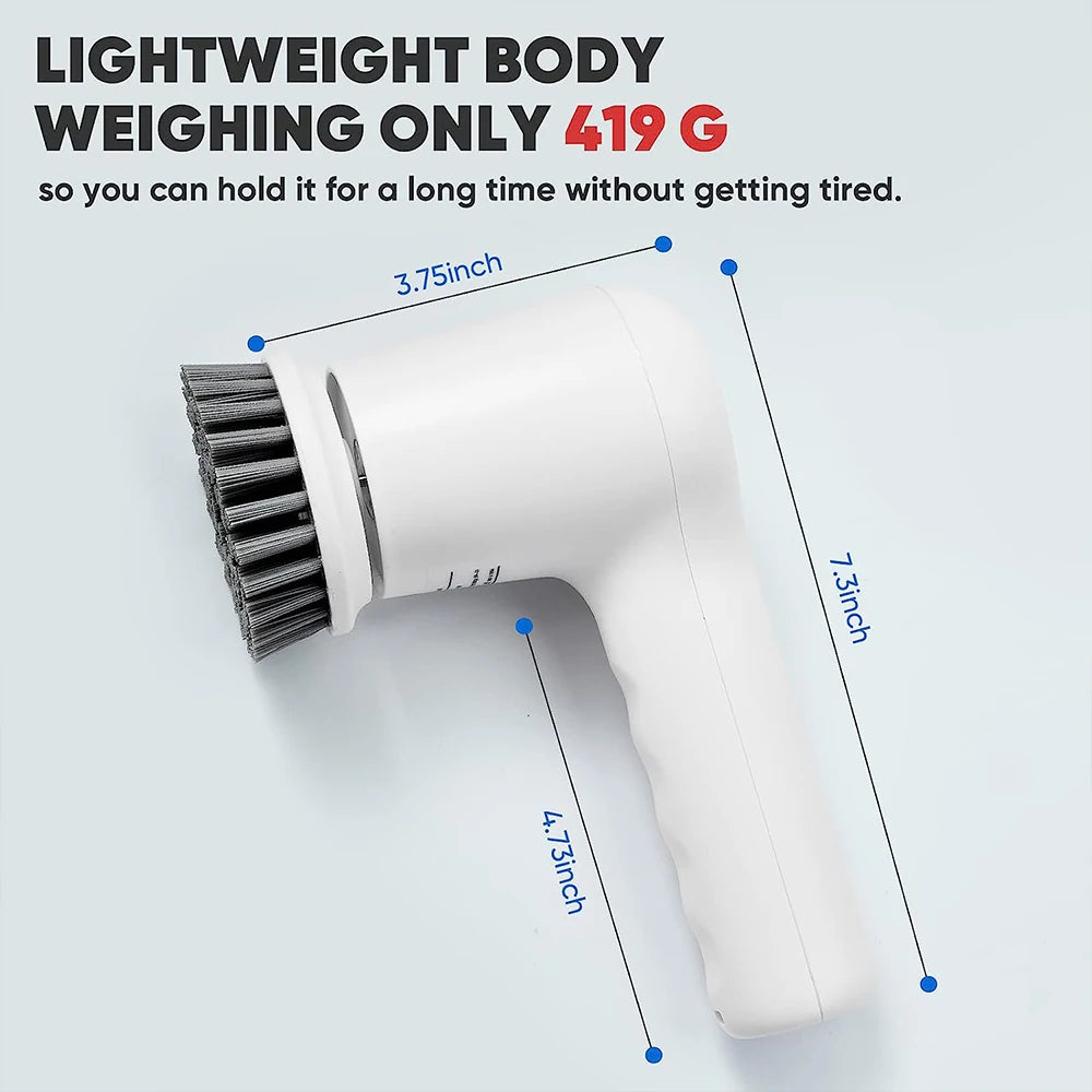 Cordless Electric Spin Scrubber Brush